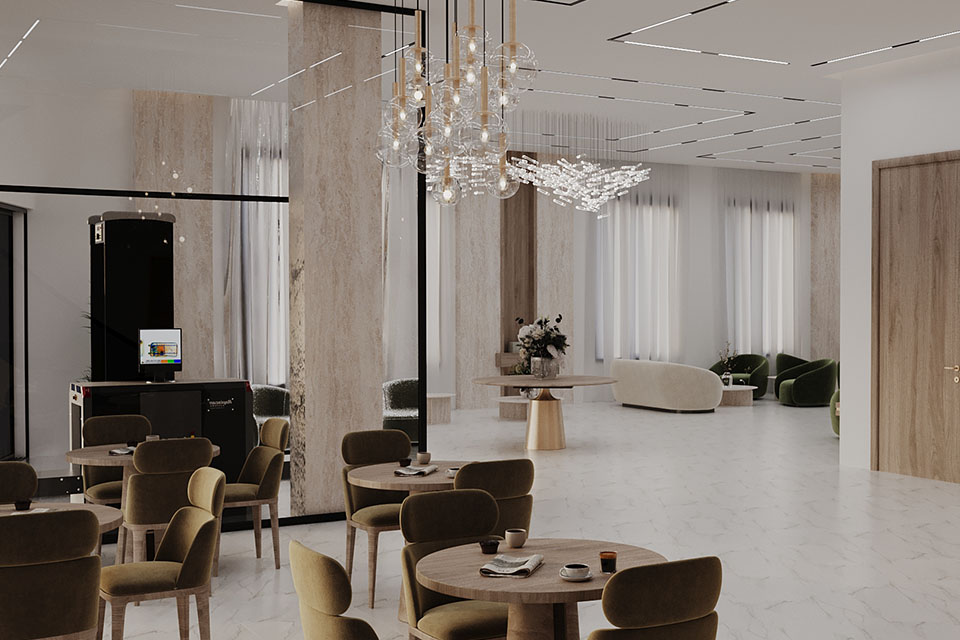 Baz Hotel lobby