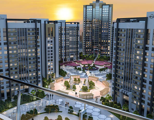 Residential complexes in Baghdad